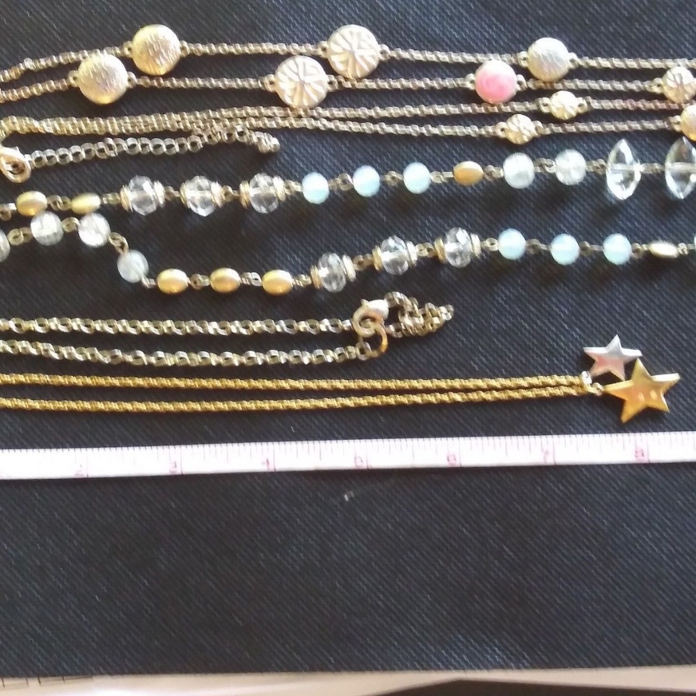 Necklace Lot (3) Layering Ensemble